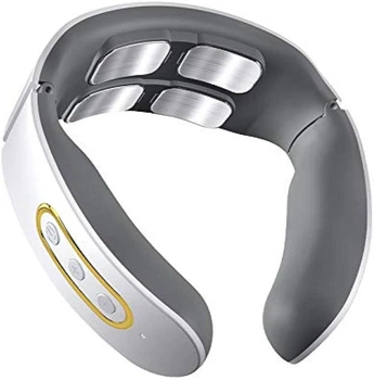 Шейный массажер Cervical Massager 3D Smart Fit с электроимпульсным массажем и подогревом 42°C