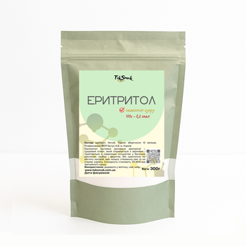 Эритритол TokSmak 300 г натуральный заменитель сахара