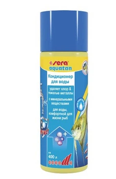 Кондиціонер Sera Water Conditioner Aquatan для акваріумів, проти жорсткості води 100 (мл)