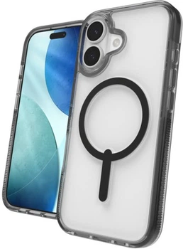 Etui na smartfon Zagg Santa Cruz Snap do Apple iPhone 17 Black Transparent (702318908)
