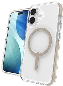 Etui na smartfon Zagg Santa Cruz Snap do Apple iPhone 17 Titanium Transparent (702318936)