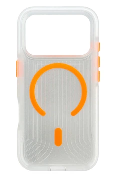 Чохол-накладка Tech21 для iPhone 17 Pro Max Transparent/Orange