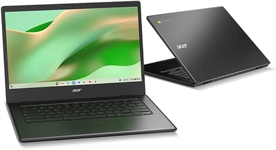 Ноутбук Acer ChromeBook A314-1H-C5GY (NX.J37ET.001), 14.0 FHD, Intel Celeron N4500 (3.8GHz), 4Gb, 64GB SSD, Intel UHD, Audio Combo Jack, Wi-Fi, Bluetooth, ChromeOS, Star Black