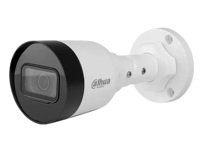 IP камера Dahua DH-IPC-HFW1431S1 (2.8мм), White, 4 Мп, 1/2.9' CMOS, 2560x1440, f=2.8 мм, ІЧ підсвічування до 30 м, LAN з PoE, IP67, -40°C ~ +62°C H.265+ / Smart H.264+