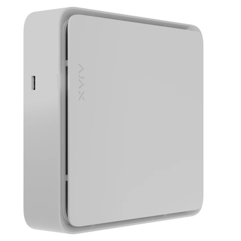 Мережевий відеореєстратор Ajax NVR HAC (8ch) white, HDMI, роздільна здатність до 4К, підтримка ONVIF/RTSP, декодування H.265/H.264, ємність до 16Тб