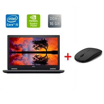 Ноутбук рабочая станция Dell Precision 7730 / 17.3" (1920x1080) IPS / Intel Core i5-8400H (4 (8) ядра по 2.5 - 4.2 GHz) / 16 GB DDR4 / 512 GB SSD / nVidia Quadro P3200, 6 GB GDDR5, 192-bit / HDMI б/у + Подарок Беспроводная мышь / USB