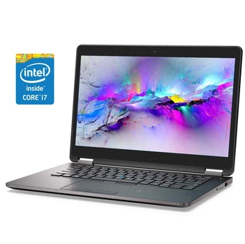 Ультрабук Dell Latitude E7470 / 14" (1920x1080) IPS / Intel Core i7-6600U (2 (4) ядра по 2.6 - 3.4 GHz) / 8 GB DDR4 / 256 GB SSD / Intel HD Graphics 520 / WebCam / Win 10 Pro б/в