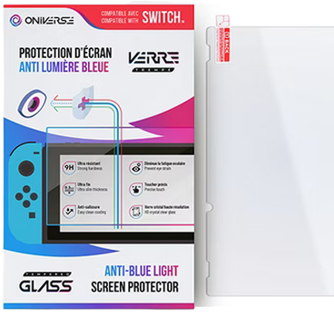 Szkło hybrydowe Oniverse Anti-blue light do Nintendo Switch (3701417802207)