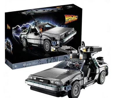 Колекційний конструктор Back to the Future «Машина часу Делоріан» (DeLorean Time Machine), 1872 деталі