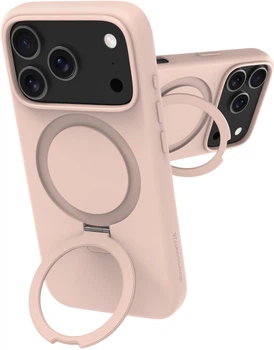 Etui na smartfon dbramante1928 Roskilde MagSafe Kickstand ICON do Apple iPhone 17 Pro Pink Sand (ROK3ICPI6800)