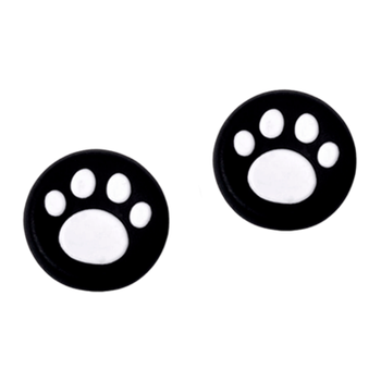 Накладки на Стики 2шт RMC Cat Paw Nintendo Switch Wii Steam Deck Black