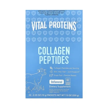 Пептиди колагену, Vital Proteins, 200 г, 20 пакетиків, для щоденного раціону.