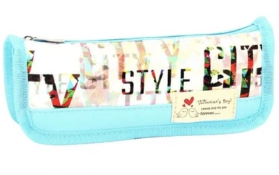 Пенал Style Блакитний 20.5х5х8 см