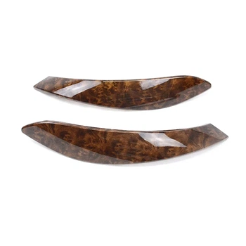 Комплект накладок ручок салону (2 шт.) BMW F30 31 32 34 F80 F82 дерево Walnut
