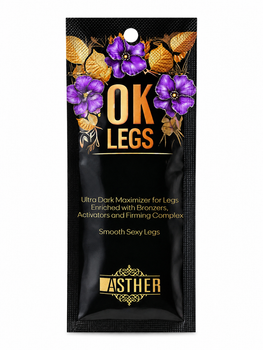 Крем для засмаги ніг у солярії Taboo OK Legs Ultra Dark Maximizer з бронзаторами та підтягувальним комплексом, 15 мл