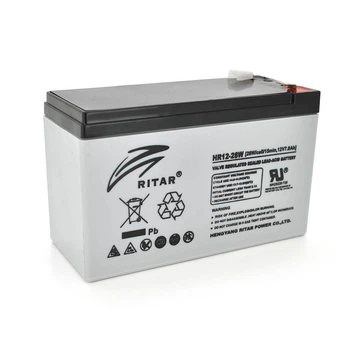 Акумуляторна батарея AGM RITAR HR1228W, Gray Case, 12V 7.0Ah ( 151 х 65 х 94 (100 ) 2.17kg Q10420 (UG-1709)