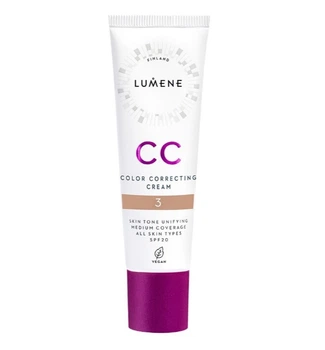 Увлажняющий СС-крем для лица Lumene CC Color Correcting Cream 30 мл SPF20 3 Warm