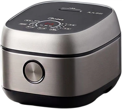 Рисоварка Midea Thin V серії для 4-5 осіб, електрична рисоварка з підігрівом IH для домашнього використання, велика місткість 4 л, розумне резервування, антипригарна внутрішня каструля, рисоварка на пару FB40S701
