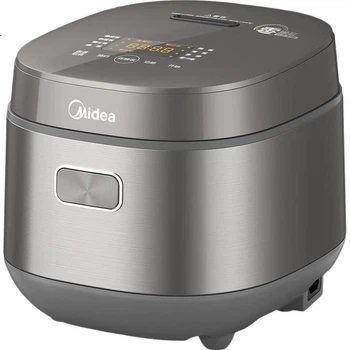 Рисоварка Midea, мини-версия, 2 л, внутренняя кастрюля из нержавеющей стали 316L, без покрытия, емкость для обезжиривания из нержавеющей стали 304, 9 функций, резервирование на 24 часа, MB-AFB2022LS [серия ZMD «Спокойствие духа»]