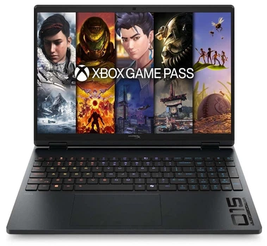 Ноутбук HP HyperX Omen 15-gb0043nwx (D95M4EA), AMD Ryzen 7 8745HX / 15.3" / OLED / 120 Гц / RAM 16 ГБ DDR5 / SSD 512 ГБ / AMD Radeon 610M + RTX 5060 / Windows 11 Home / Чорний