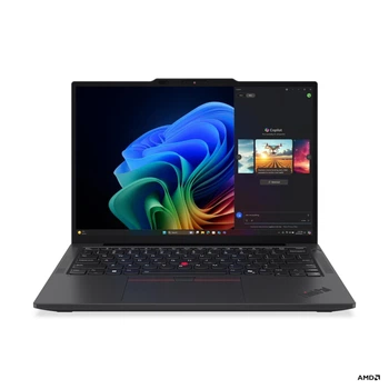Ноутбук Lenovo ThinkPad X13 Gen 6 (21RM0016CK), AMD Ryzen AI 5 PRO 340 / 13.3" / RAM 16 ГБ LPDDR5X / SSD 512 ГБ / AMD Radeon 840M / Windows 11 Pro / Чорний