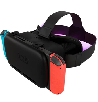 VR очки Orzly для Nintendo Switch / Switch OLED с регулируемыми линзами и ремешком