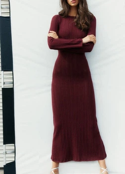 Плаття H&M 18155 Темний бордовий М (1276)