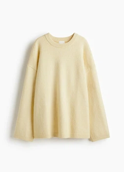 Светр H&M 18264 Світлий жовтий L (1303)