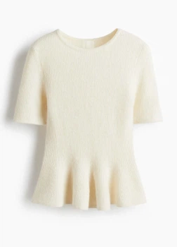 Светр H&M 18259 Молочний M (1295)