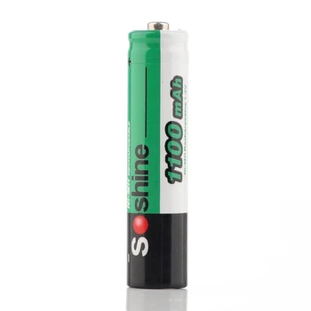 Акумулятори Soshine AAA/HR03 NI-MH 1100 mAh 1шт (Soshine AAA1100)