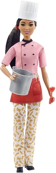 Лялька Барбі Паста Шеф Barbie Pasta Chef Brunette Doll (GTW38)