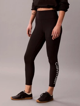 Спортивные леггинсы для фитнеса высокие женские Calvin Klein 872946291 XS Черные (1161441328)