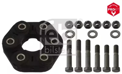 Эластичная муфта кардана передняя, комплект BMW, FEBI BILSTEIN (43473)