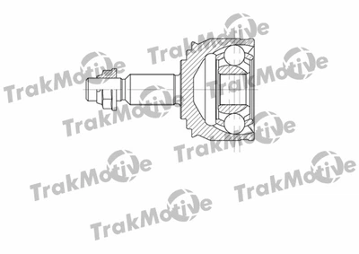 ШРУС в сборе, комплект Renault Laguna/Espace, TRAKMOTIVE (400659)