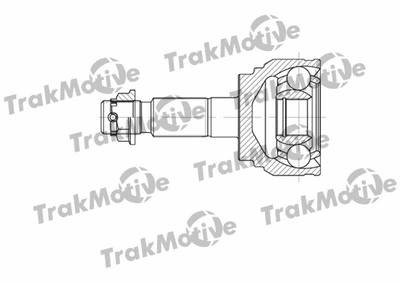 ШРУС в сборе, комплект Toyota Hilux, TRAKMOTIVE (400705)