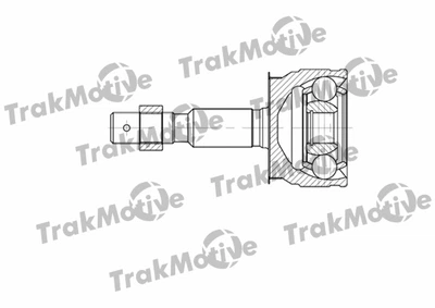 ШРУС в сборе, комплект Nissan Navara, TRAKMOTIVE (400696)