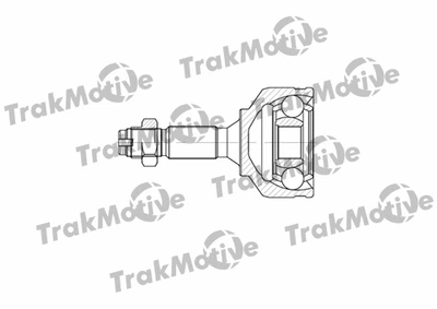 ШРУС в сборе, комплект Peugeot 207/Citroën C3, TRAKMOTIVE (400564)