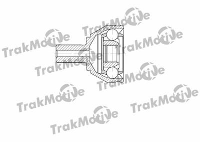 ШРУС в сборе, комплект Ford Focus/Volvo V70, TRAKMOTIVE (400662)