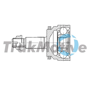ШРКШ у зборі, комплект Land Rover Discovery/Range Rover, TRAKMOTIVE (400893)