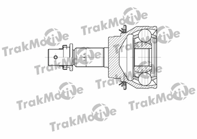 ШРКШ зовнішній 30/30 зуб. Toyota Land Cruiser, TRAKMOTIVE (400703)