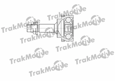 ШРУС в сборе, комплект Toyota Yaris, TRAKMOTIVE (400609)