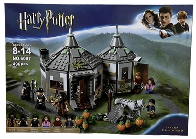 Дитячий конструктор Harry Potter Хатинка Геґріда: порятунок Бакбика на 496 деталей (99914)