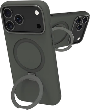 Etui na smartfon dbramante1928 Roskilde MagSafe Kickstand ICON do Apple iPhone 17 Pro Max Forest Shadow (ROK9ICGR6671)