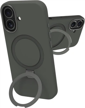 Etui na smartfon dbramante1928 Roskilde MagSafe Kickstand ICON do Apple iPhone 17 Forest Shadow (ROK3ICGR6668)