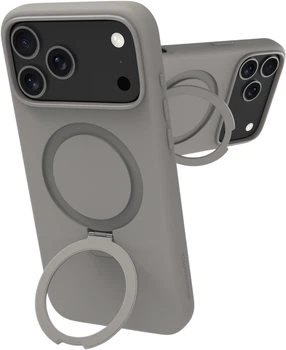 Etui na smartfon dbramante1928 Roskilde MagSafe Kickstand ICON do Apple iPhone 17 Pro Max River Stone (ROK9ICGY6667)