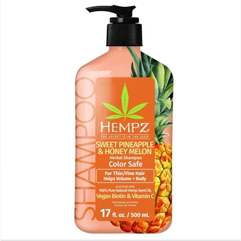 Шампунь "Ананас-медовая дыня" для объема Hempz 500 ml