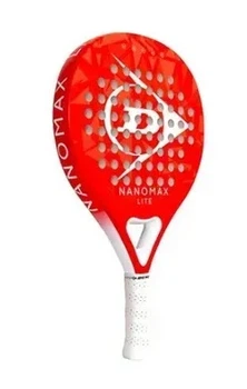 Ракетка для падел тенісу Dunlop PDL 25 nanomax lite, червоно-біла