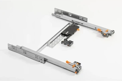 Механизм SOFT CLOSE + PUSH TO OPEN для направляющих MODERN SLIDE PRO