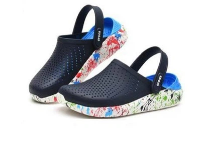 Кроксы сабо Crocs LiteRide Clog Navy/white 36 (EU 36-37)