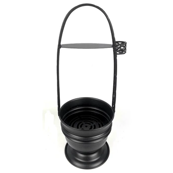 Кошик для вугілля Орнамент Black (Чорний)